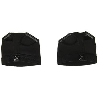 Imagem de Capezio Tênis feminino H07 footUndeez lírico/moderno, Preto, 14-15