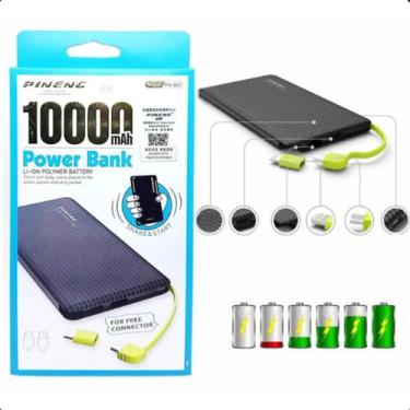 Imagem de Carregador Portátil Power Bank Pineng 10000mAh - ASAF