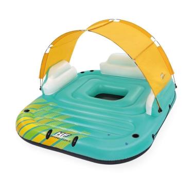 Imagem de Bóia Ilha Inflável Sunny Lounge Com Cobertura Bestway 43407