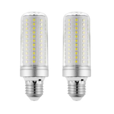 Imagem de Lâmpadas LED RAYHOO 12W incandescentes equivalentes a 100-150 watts, base E26/E27, 1800 lúmens ultra brilhante, não regulável, pacote com 2 (4000K branco natural)