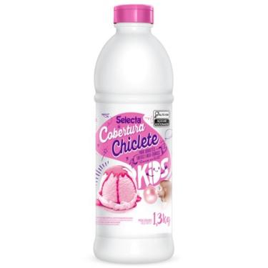Imagem de Cobertura Para Sorvete 1,3kg Selecta - Escolha Seu Sabor, Chiclete