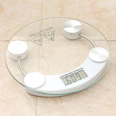 Imagem de Balança de Banheiro Digital Vidro Temperado Até 180 Kg - BCS
