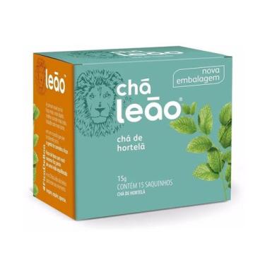 Imagem de Chá Leão sabor Hortelã 15 sachês de 1g - Chá Leão