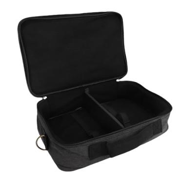 Imagem de SPYMINNPOO Bolsa de Pedal de Efeitos de Guitarra, Estojo de Pedalboard Com Bolsos de Estofamento de 10 Mm de Espessura de Tiras Ajustáveis ​​Acessórios Armazenamento para Linhas de Chefe 6 (M)