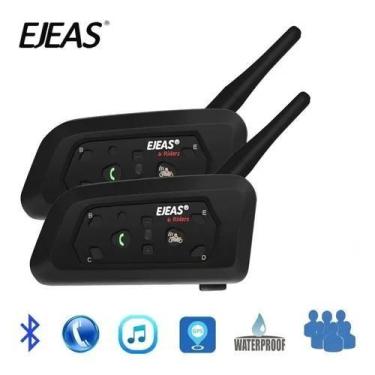 Imagem de Par Comunicador Moto Capacete Ejeas modelo V6 - B-max