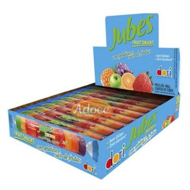 Imagem de Bala jubes fruit snacks tropical tubo 20unx48g dori