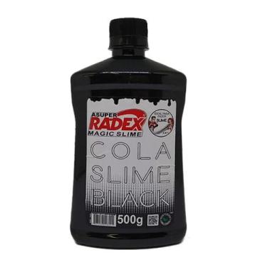 Imagem de Cola Slime Black Radex Magic 500g
