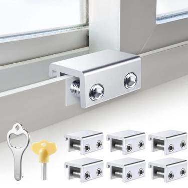 Imagem de Fechaduras de janela STERGDE Sliding Window Fechaduras (6 conjuntos) p
