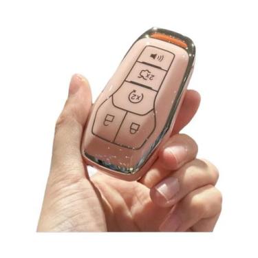 Imagem de Capa De Chave Lanyard Brilhante Para Ford Fusion Mustang F150 Edge Exp