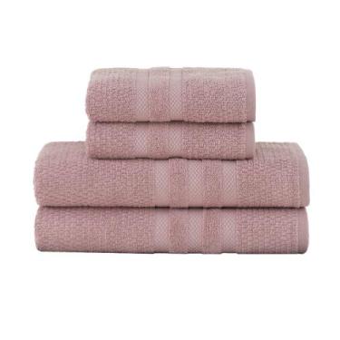 Imagem de Jogo de Toalhas 4 peças Buddemeyer Vanilla Extra Soft  Toque Macio Alt