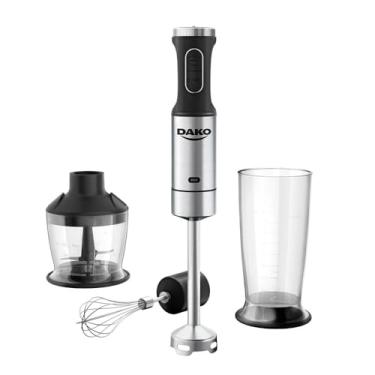 Imagem de Mixer 3 em 1 Dako 800W Função Turbo Preto e Inox - 220V