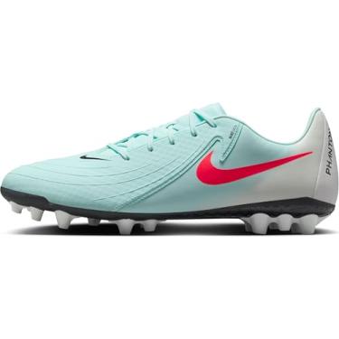 Imagem de Nike Chuteira Phantom GX 2 Academy AG de cano baixo (FJ2552-300, Mint/Off Noir/Atomic Red), Mint/Off Noir/Atomic Red, 42 BR