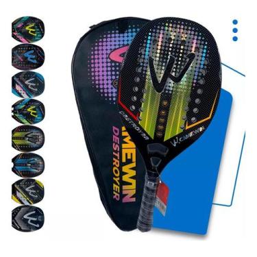 Imagem de Raquete de tênis de praia Camewin Carbon 3K Professional 320-330g - J-