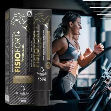 Imagem de Pomada massageadora fisiofort premium 150g bio instinto com arnica, mo