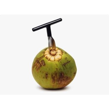 Imagem de Furador De Coco Verde Manual Abridor De Coco Prático
