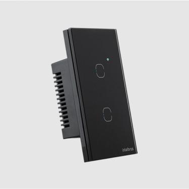 Imagem de Interruptor Conector Inteligente Wifi Touch2 Preto Intelbras Ews1002br