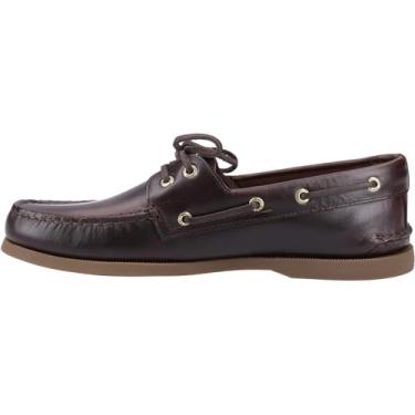 Imagem de Sperry Sapato náutico masculino clássico Ao 2 Eye, Amaretto, 11 Wide