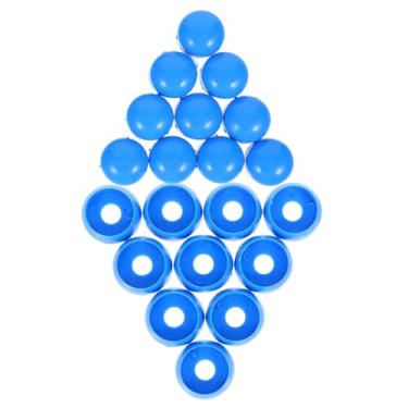 Imagem de Mobestech 10 Peças De Capas De Proteção De Porcas De Plástico Equipamentos De Playground Capas De Porcas Escorregadores E Áreas De Recreação Ao Ar Livre (Azul)