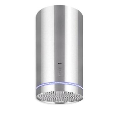 Imagem de Coifa E Depurador De Ar Redonda 35cm ø Inox Para Ilhas Eco40ir 220v - 