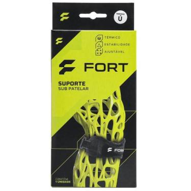 Imagem de Suporte Sub Patelar Fort Neoprene Preta