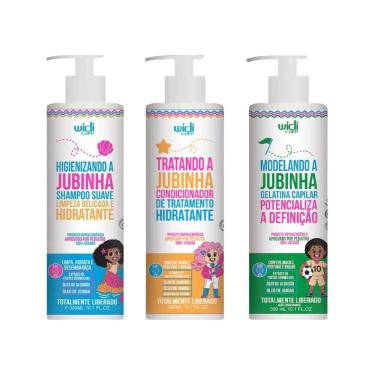 Imagem de Kit Widi Care Jubinha Condicionador + Shampoo + Gelatina