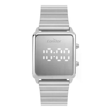 Imagem de Relógio Condor Feminino Digital Prata - COMD1202AJZ/4K