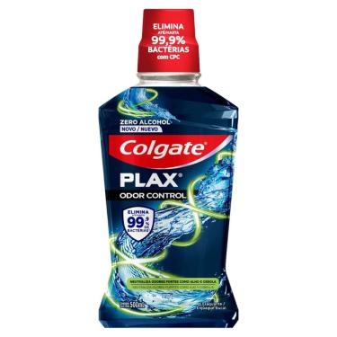 Imagem de Enxaguante Bucal Colgate Plax Odor Control Zero Álcool 500ml