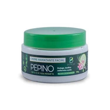 Imagem de Hidratante facial vegano de pepino com óleo de rosa mosqueta Bio Seiva 100g
