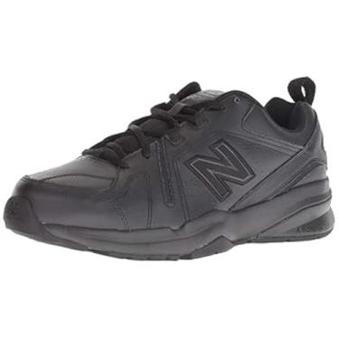 Imagem de New Balance Tênis masculino 608 V5 casual Comfort Cross Trainer, Preto/preto, 44