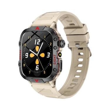 Imagem de Relógio Inteligente Militar Masculino 2025 Monitor De Atividades Ao Ar