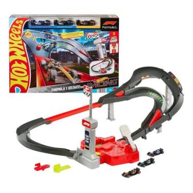 Imagem de Pista Hot Wheels Circuito De Corrida Formula 1 Mattel Jdy15