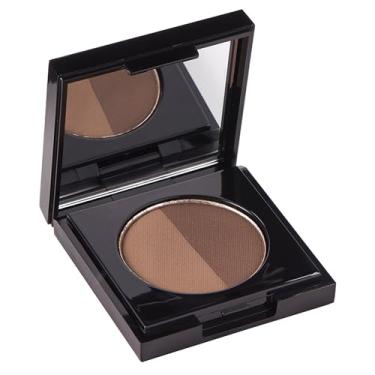 Imagem de Arches & Halos Duo Luxury Brow Powder - Two-for-One Versatile Compact Powder - Get Full, Defined Brows - Vegan and Cruelty Free Makeup - Neutral Brown - 2.5 g
