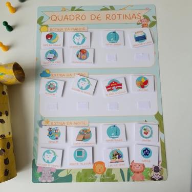 Imagem de Quadro de Rotinas Diárias (Safari)