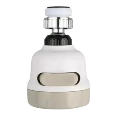 Imagem de Adaptador Bico de Torneira Gourmet 3 Jatos Alta Pressão 360° | Economia de Água e Limpeza Potente para Pia