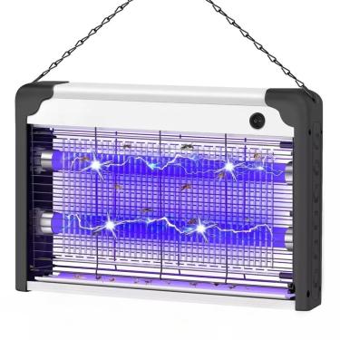 Imagem de Repelente Eletrônico Lâmpada Uv-a Mata Mosquitos Mosca Luminária Arandela Armadilha Luminosa Combate Insetos(20)