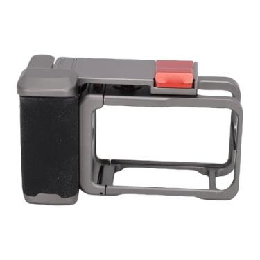Imagem de OPPWONG Suporte de Gaiola para Moldura de Câmera de Ação para Action 5 4 3 Pro Com Alça Removível Em Liga de Alumínio Com Absorção de Choque e Alça de Pulso Anti queda para Acessórios