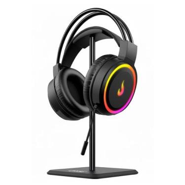 Imagem de Suporte Headset Gamer Rise Mode Aluminum Titan, Preto - RM-SHT-A-B