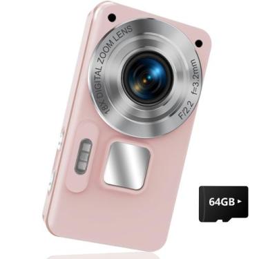 Imagem de Câmera digital GIEDYU Kids UHD 4K 64MP Aponte e fotografe