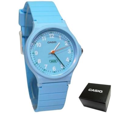 Imagem de Relógio Casio Unissex Analógico Pop Azul Claro Lq-24B-2Bdf