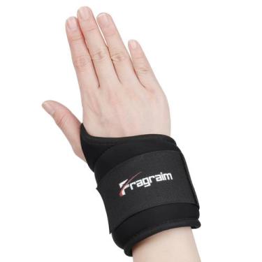 Imagem de Par de fragrância Wrist Weights de 3 kg com fechadura de polegar preta