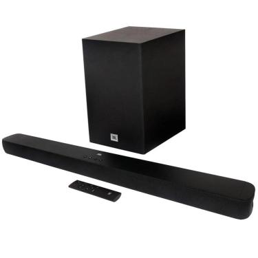 Imagem de Caixa de Som 110W RMS Soundbar 2.1 Canais, Bluetooth, JBLSB180BLKBR, HARMAN JBL