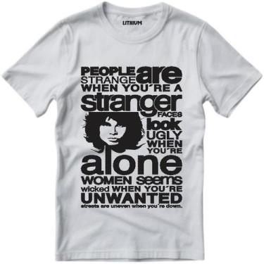 Imagem de Camiseta the doors - people are strange - Lithium, M
