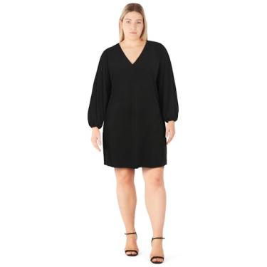 Imagem de City Chic Vestido feminino - Oakleigh, Preto, 25 Plus Size