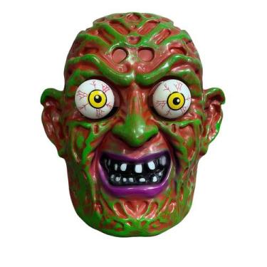Imagem de Máscara de palhaço de terror com olhos de primavera, palhaço risonho a