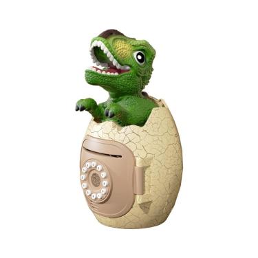 Imagem de Dinossauro para incubação de cofrinho com fechadura de impressão digital e música