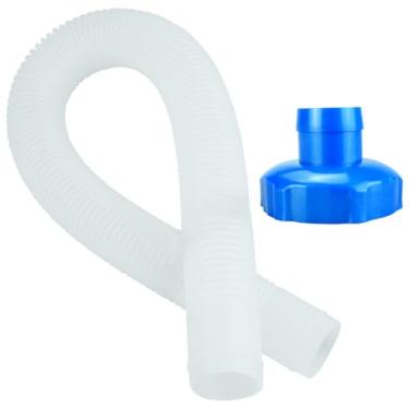 Imagem de Mangueira de escumadeira de piscina acima do solo e adaptador B conjunto de peças de reposição compatível com Escumadeira de piscina acima do solo Intex 25016