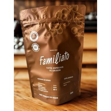 Imagem de Café Torrado em Grãos 250g 100% Arábica – Aroma Intenso, Corpo Encorpado e Notas de Chocolate – Origem Brasil