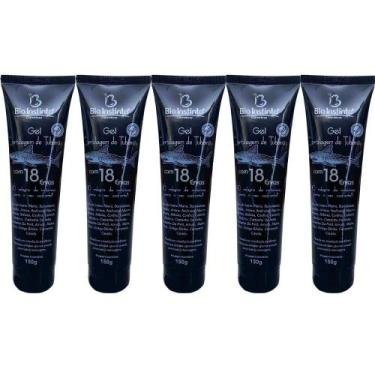 Imagem de Kit Com 5 Gel Cartilagem De Tubarão Com 18 Ervas 150G - Bio Instinto