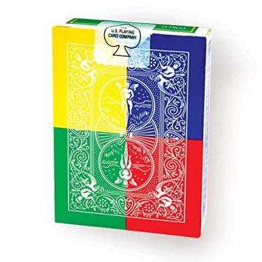 Imagem de Magic Makers Baralho De Cores Bicycle - Cartas Com Verso Vermelho, Verde, Azul E Amarelo