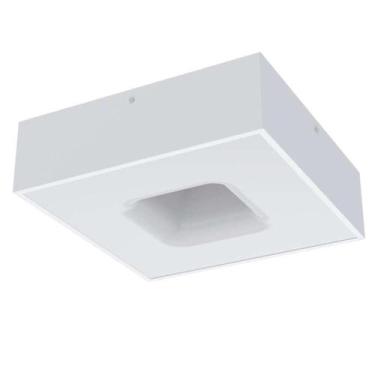 Imagem de Paflon Waffle 50W 6.500K Quadrado Branco Taschibra